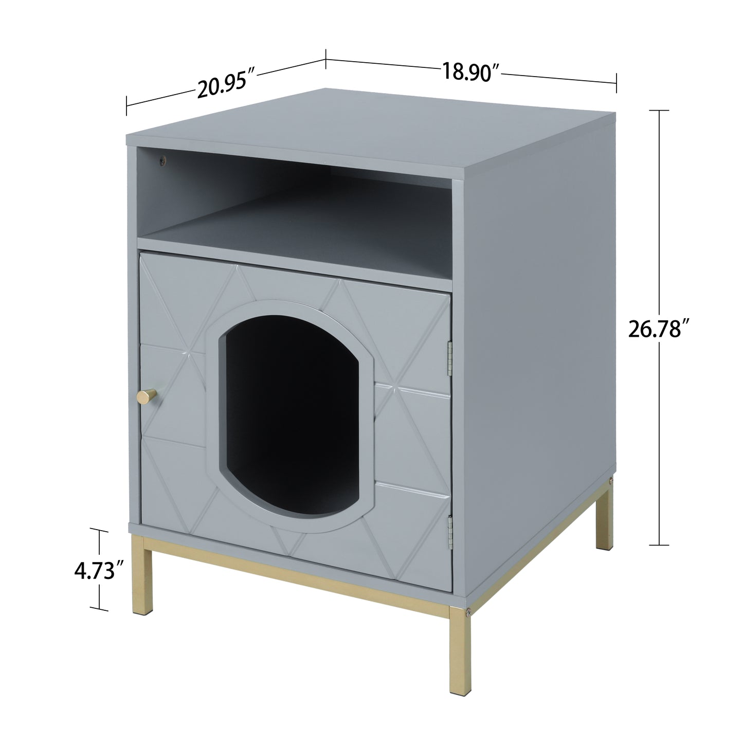 Cat House, Modern Natural Style Cat Hidewawy for indoor